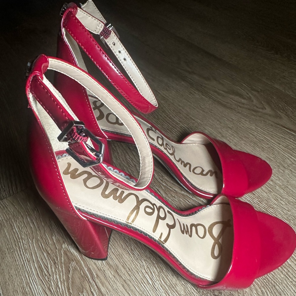 Sam Edelman Wine red heels ♥️🍷🍒